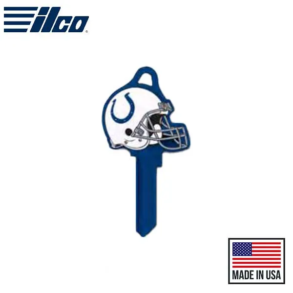 Ilco - NFL TeamKeys - Helmet Edition - Key Blank - Indianapolis Colts - KW1 (5 Pack)