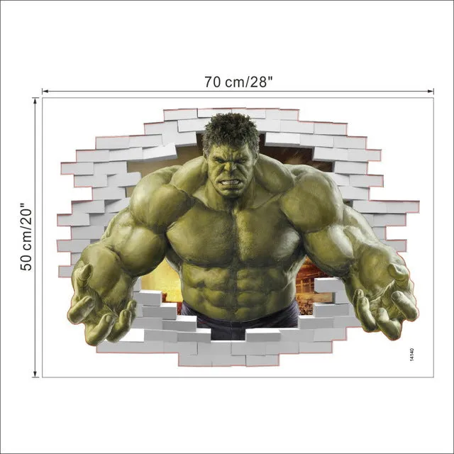 Incredible HULK Wall Decal