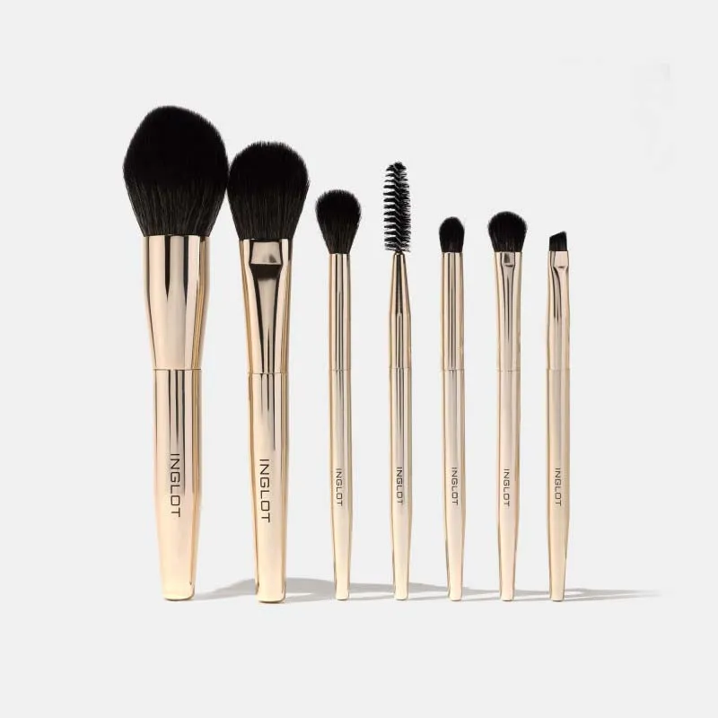 Inglot Gold'n'Gifts Makeup Brush Set