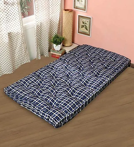 IRA FURNITURE Ira Cotton Mattress Mattres Matress 72 X36 X 4 inches Blue Box Type