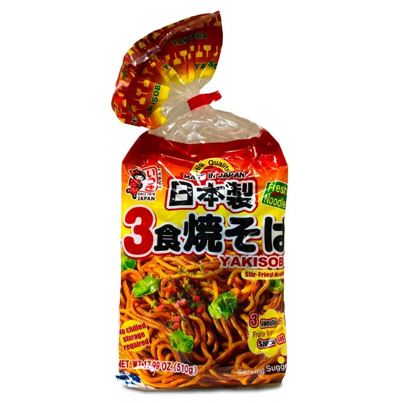 Itsuki Yakisoba Noodles, 3 pack