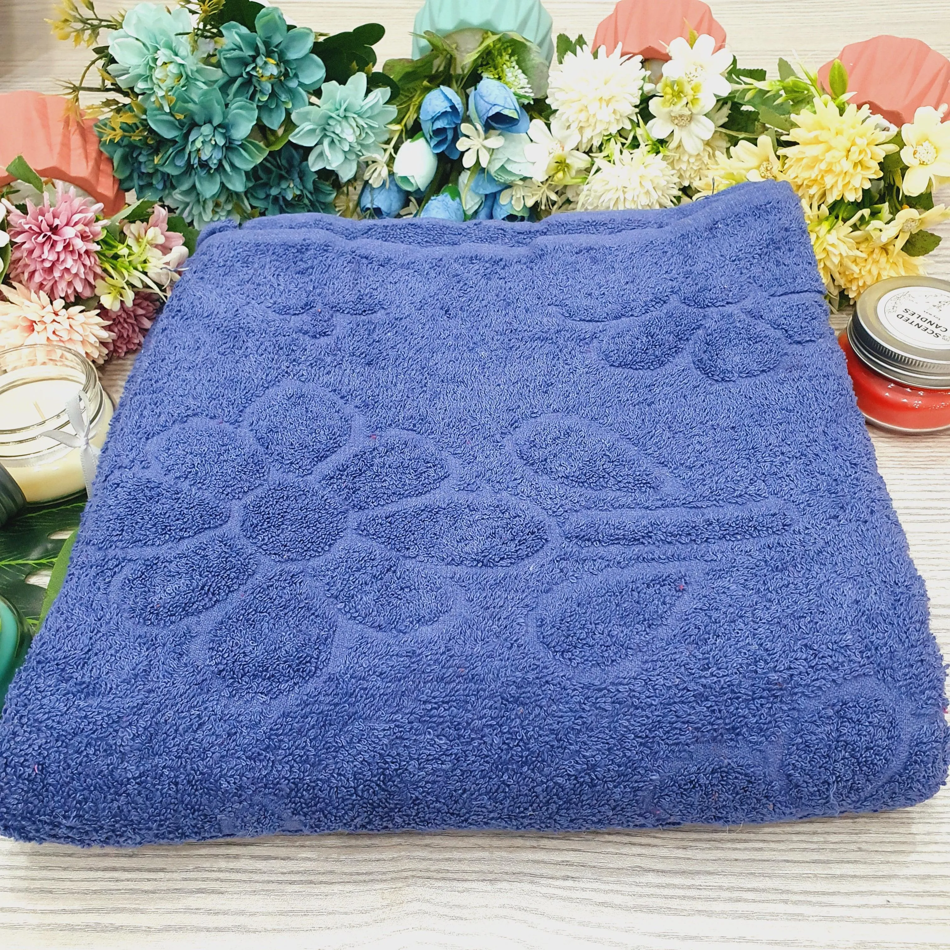 Jacquard Large Towel - Multiple Colors