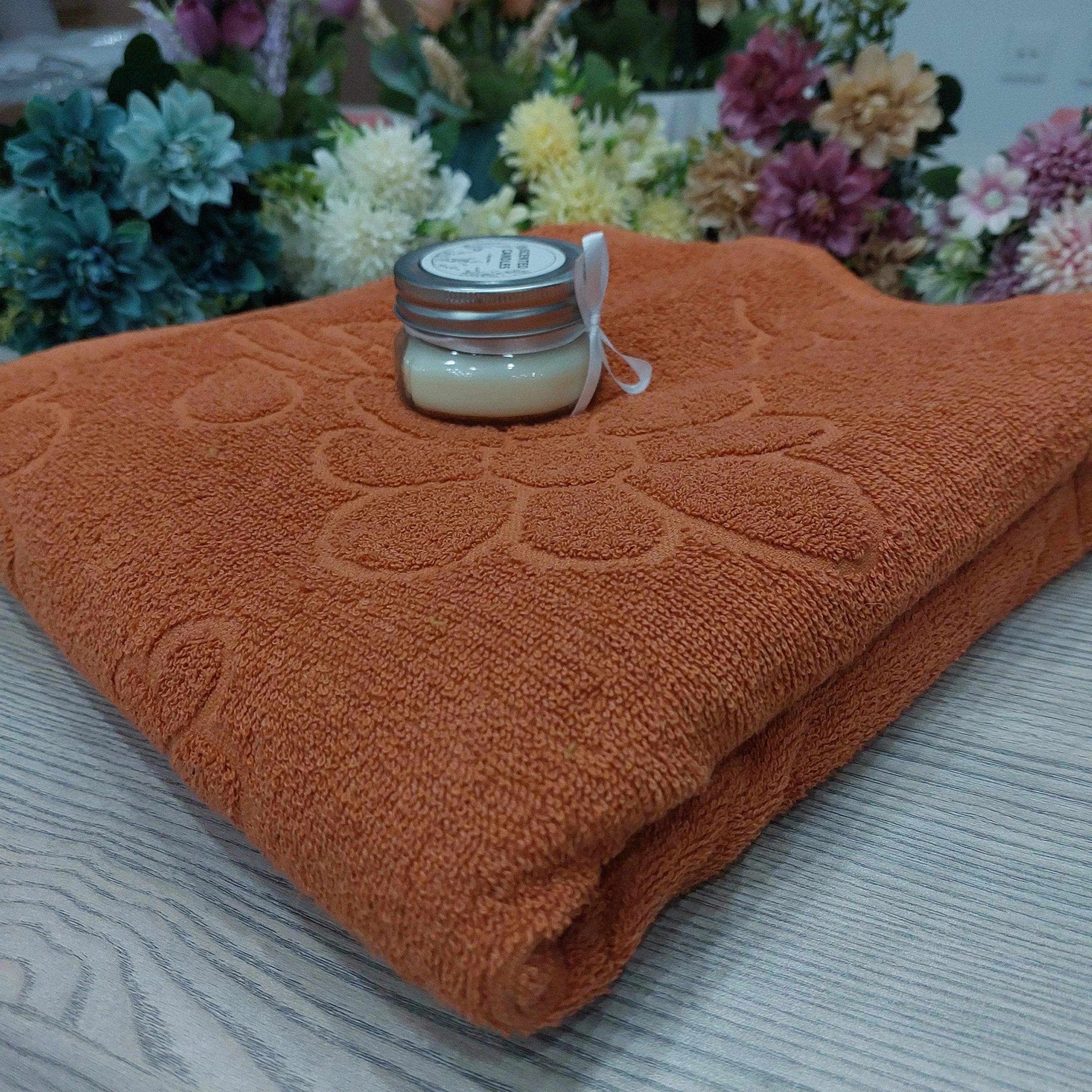 Jacquard Large Towel - Multiple Colors