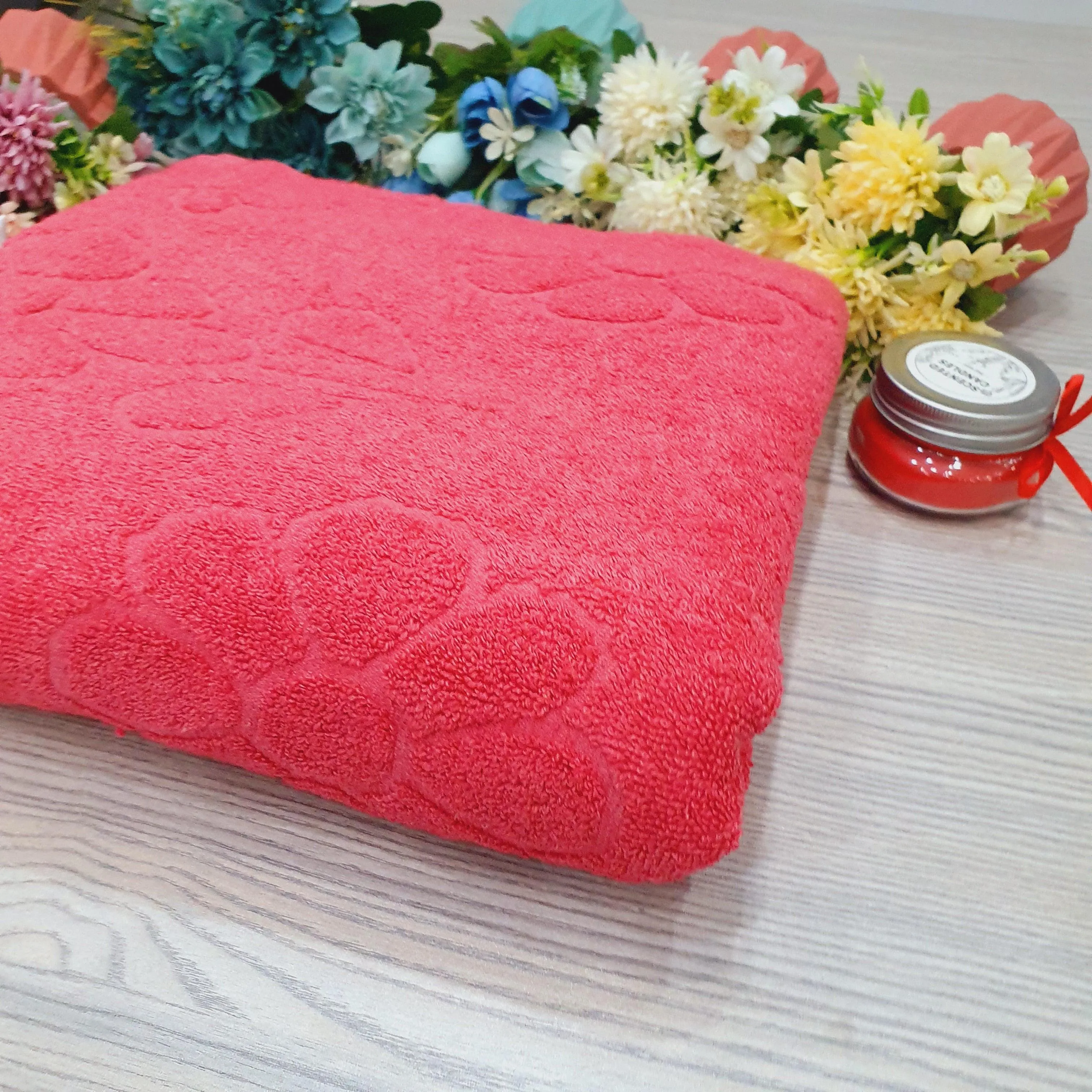 Jacquard Large Towel - Multiple Colors