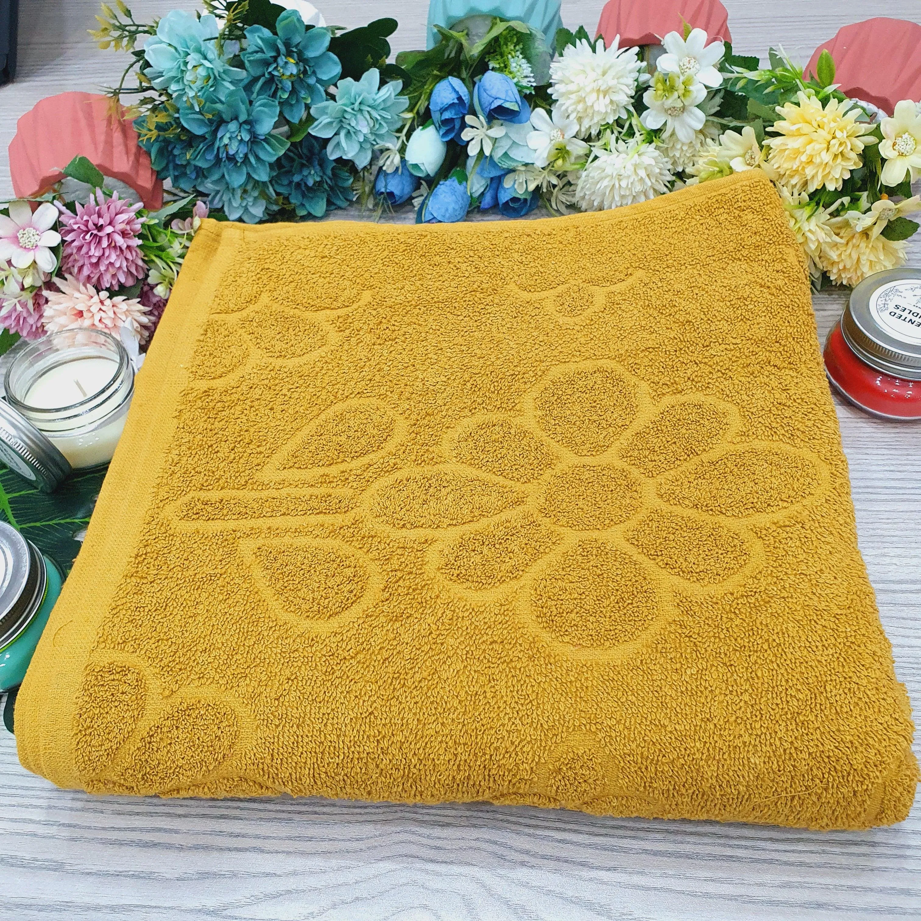 Jacquard Large Towel - Multiple Colors