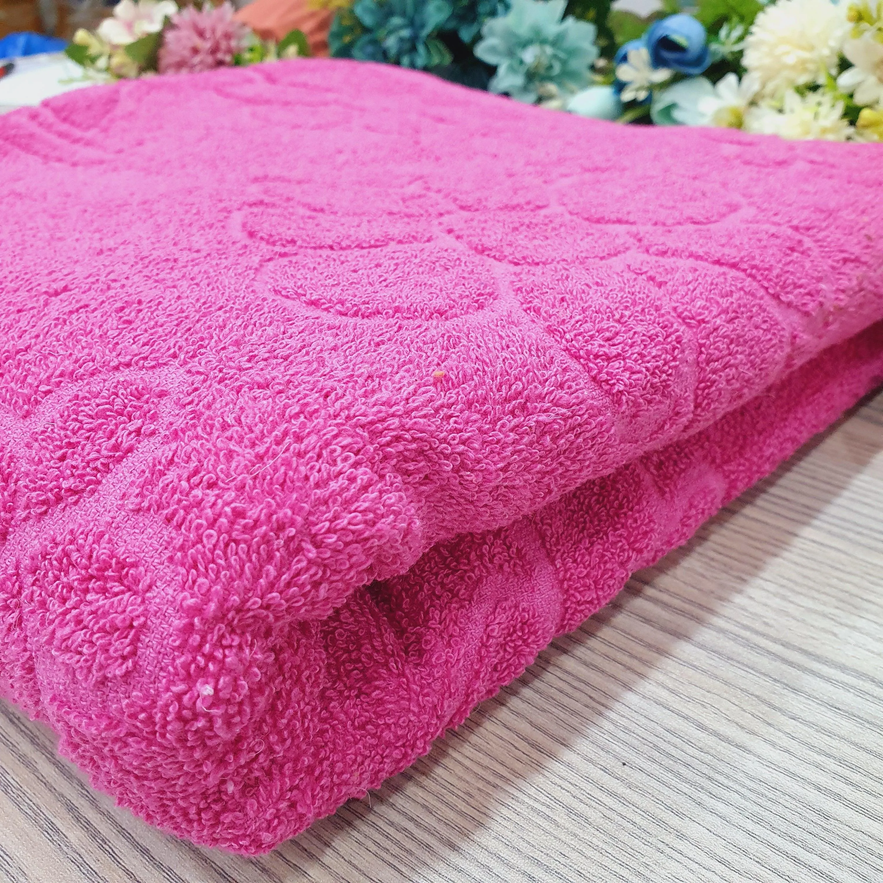 Jacquard Large Towel - Multiple Colors