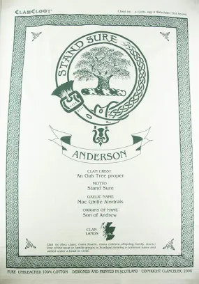 Kennedy Clan Tea Towel