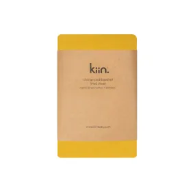 Kiin Baby Organic Change Pad / Bassinet Sheet - Mustard