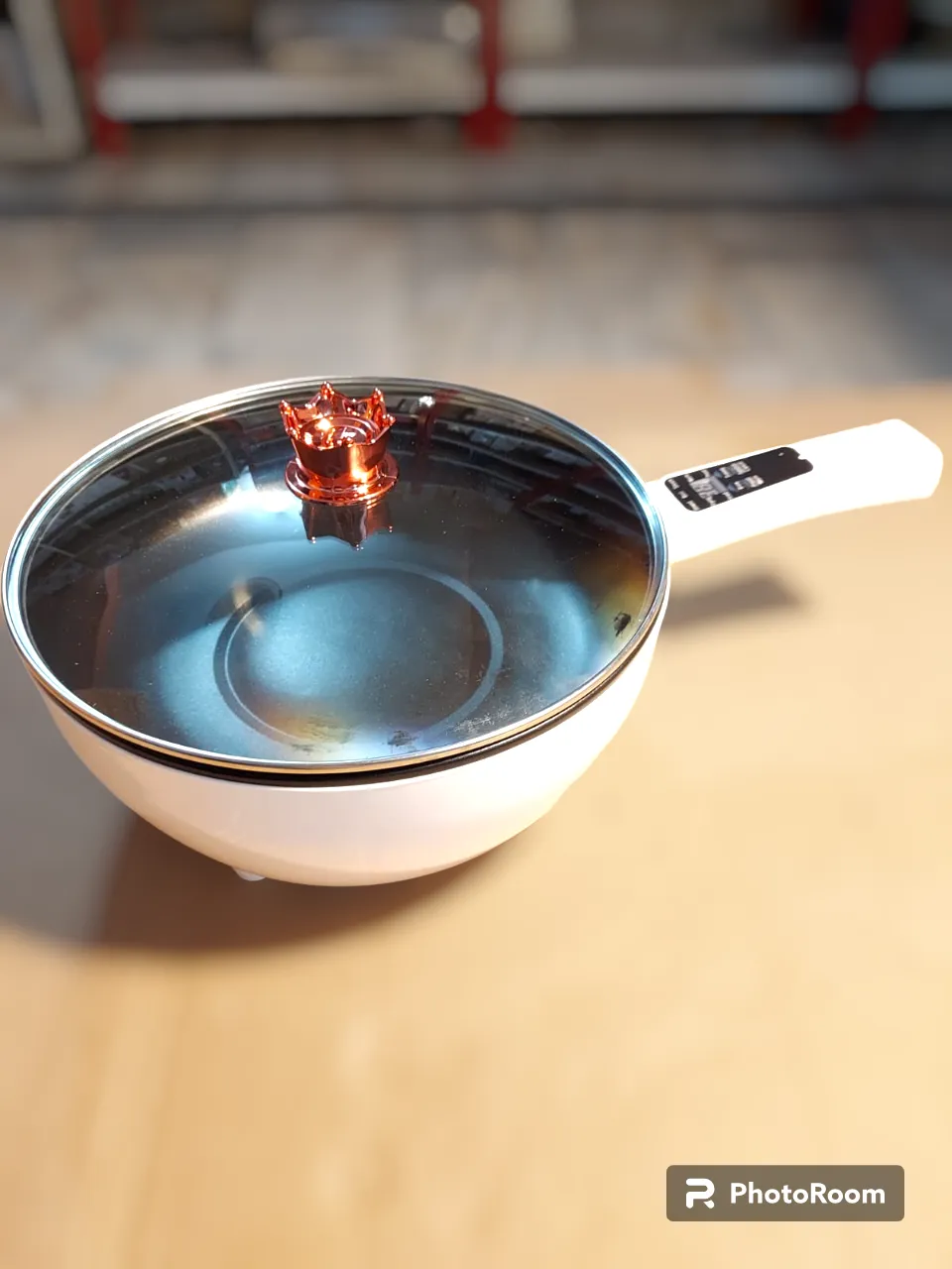 Kitchen Cookware Frying Wok With Glass Lid