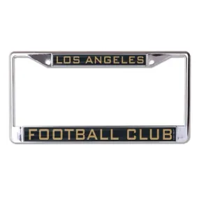 LAFC License Plate Frame - Black-Gold