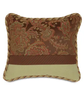 Laurel Floral Lumbar Pillow Cover 15x18