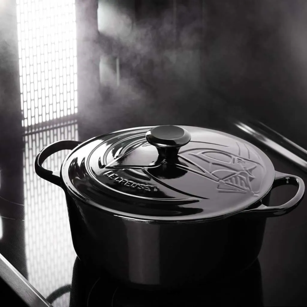 Le Creuset Signature Cast Iron Darth Vader Round Casserole 26cm