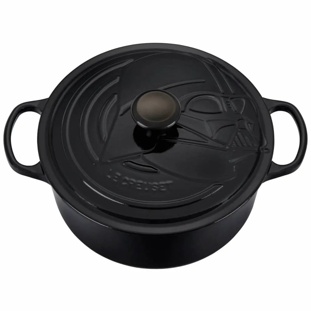 Le Creuset Signature Cast Iron Darth Vader Round Casserole 26cm