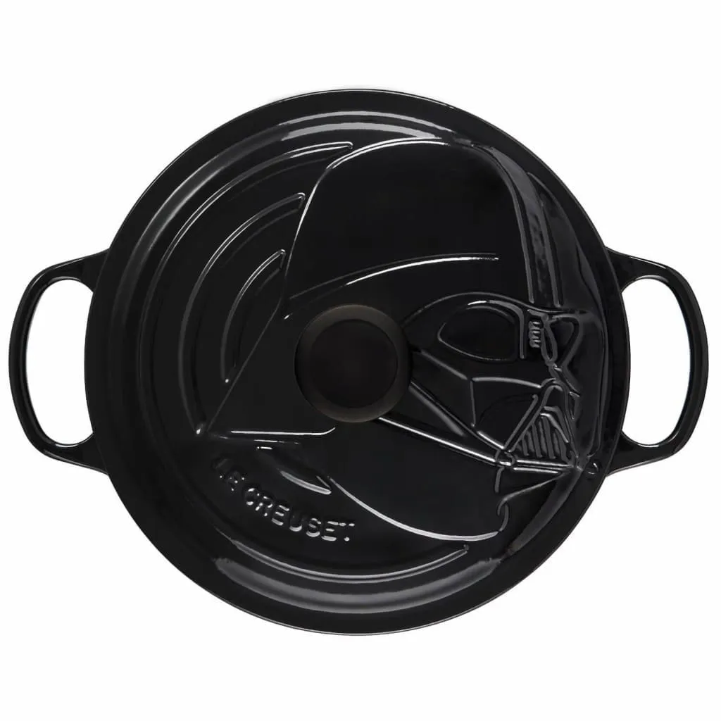 Le Creuset Signature Cast Iron Darth Vader Round Casserole 26cm