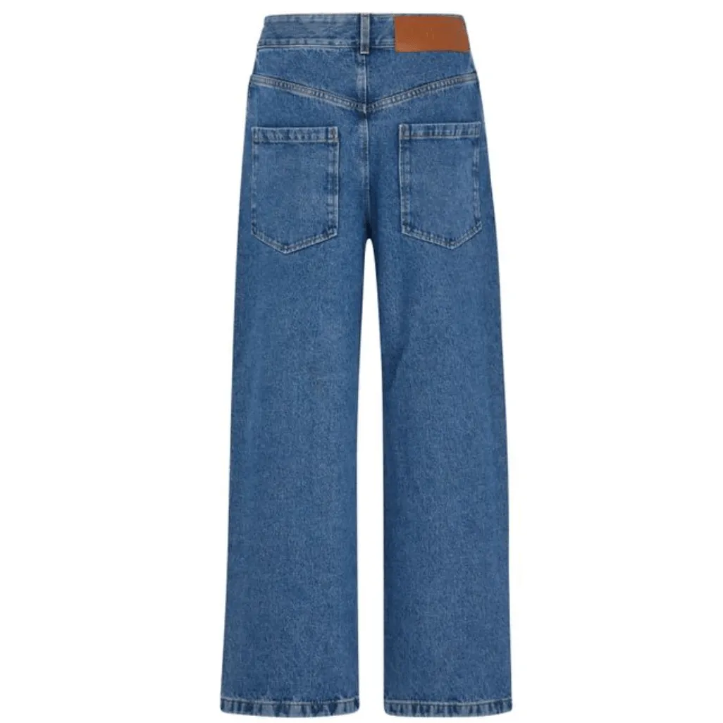 Loewe Anagram Logo Jeans Blue