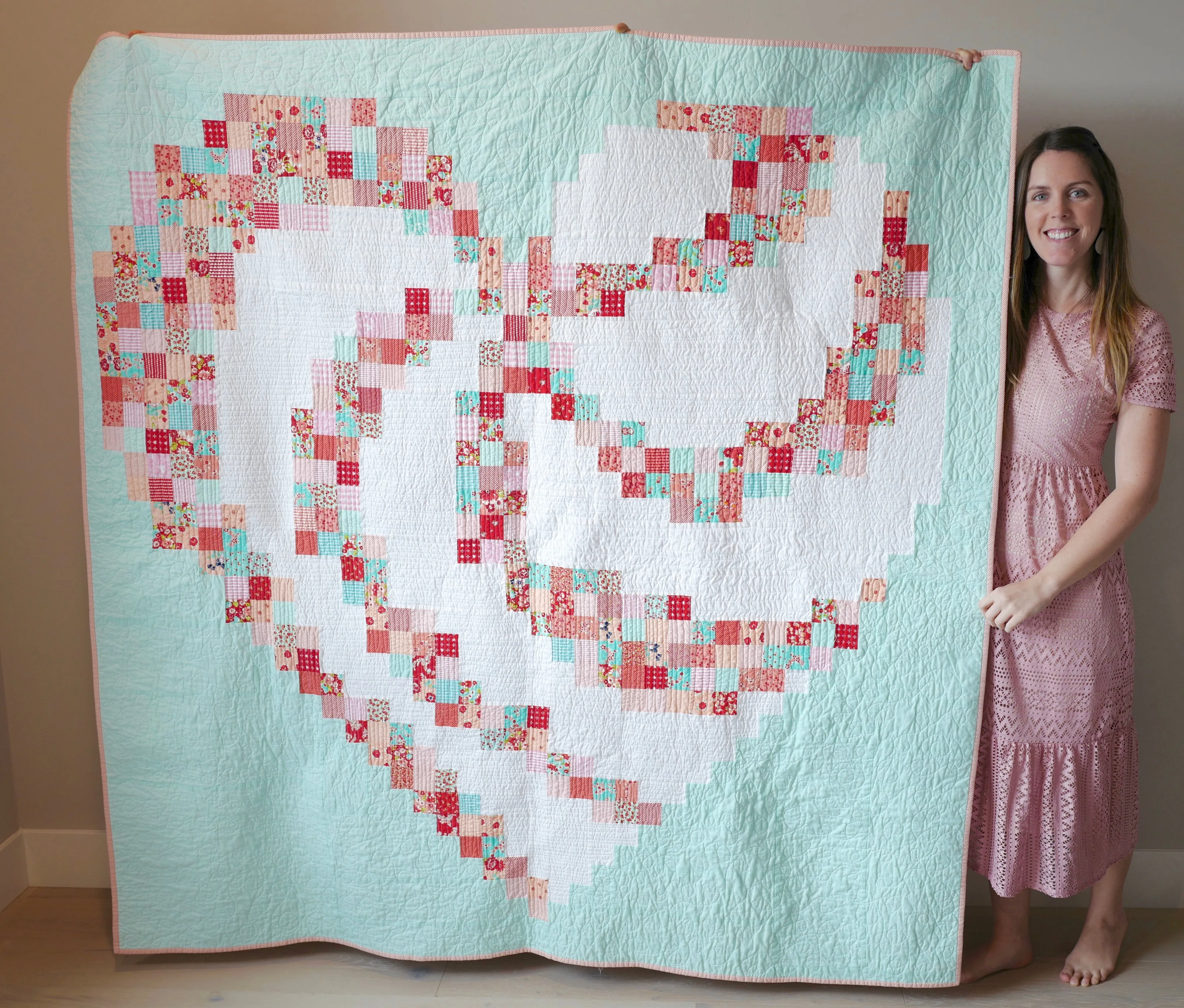 Love you More Quilt Pattern