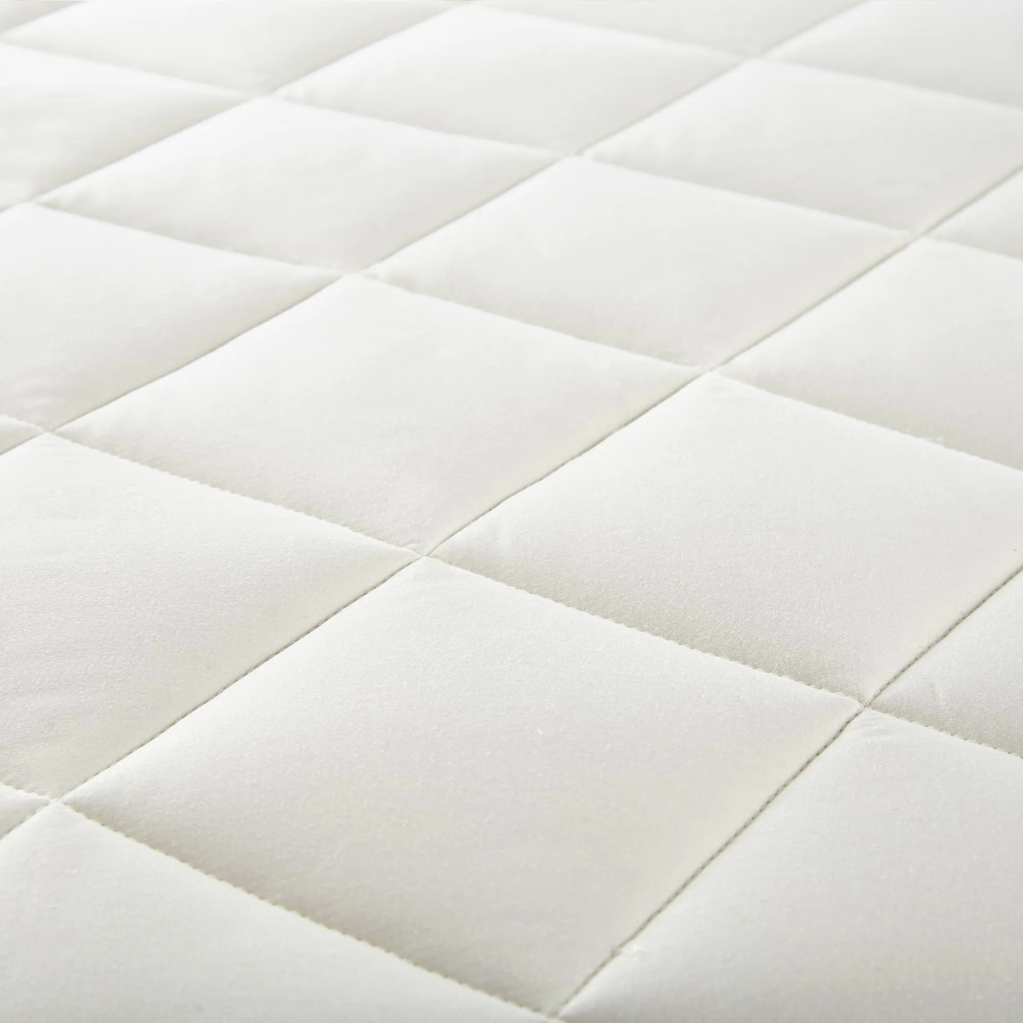 Luxury Organic Cotton Quilted Mattress Pad Protector