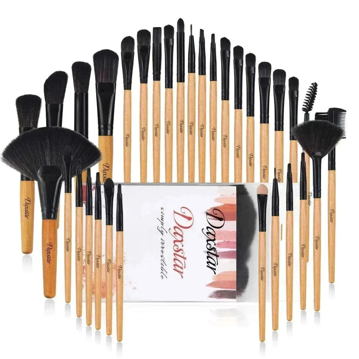 Makeup Brush Full  Set Of Soft Hair Quality Foundation Fiber Wool Brushes