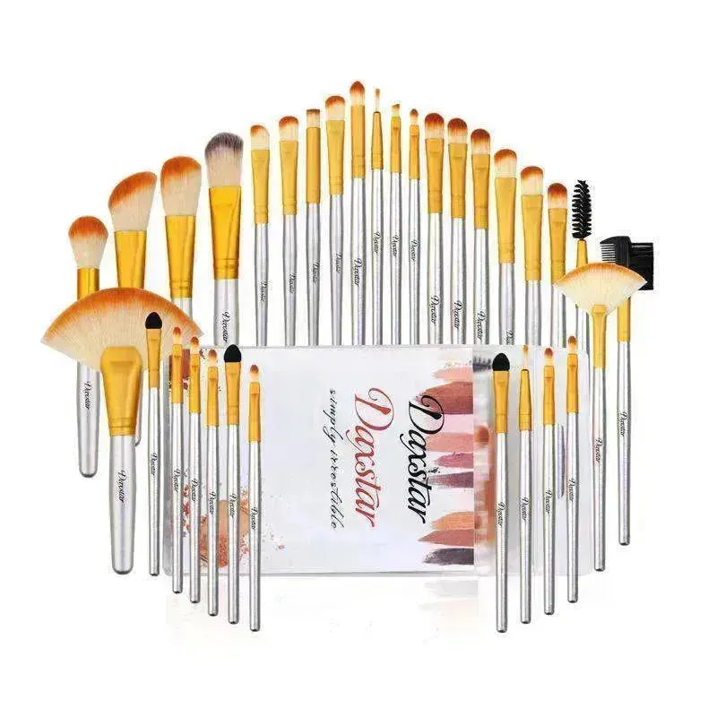 Makeup Brush Full  Set Of Soft Hair Quality Foundation Fiber Wool Brushes