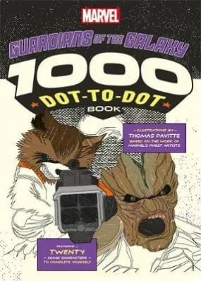 Marvel: Marvel's Guardians Of The Galaxy 1000 Dot-to-Dot Book [2017] paperback