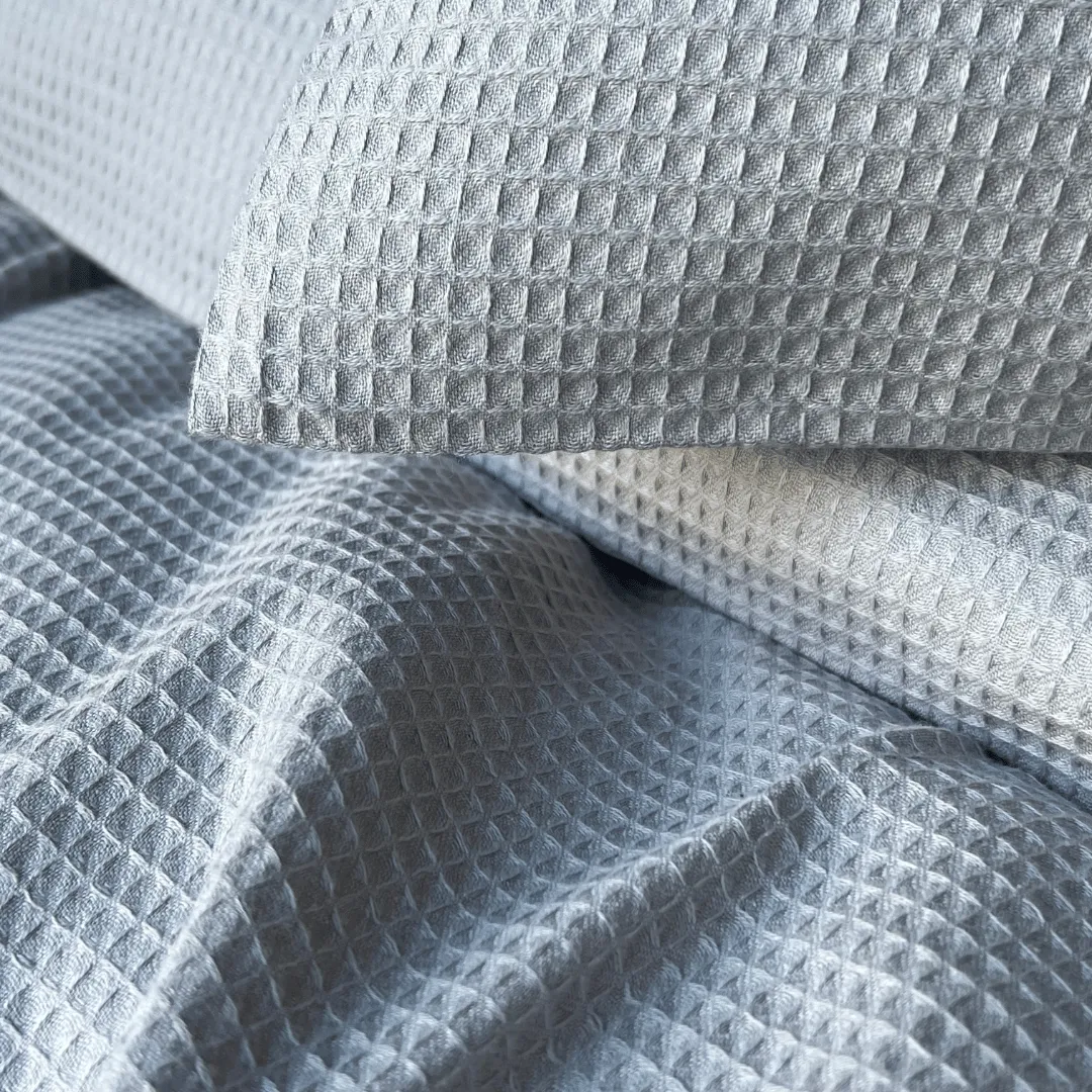 Mason Cotton Waffle Quilt Cover Set