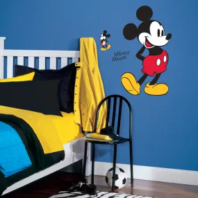 MICKEY MOUSE PEEL AND STICK GIANT WALL DECALS