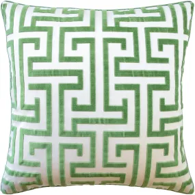 Ming Trail Green Decorative Pillow Ryan Studio