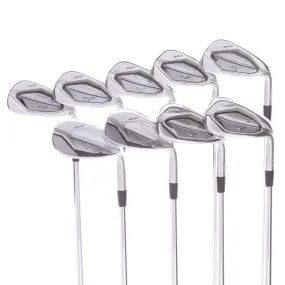 Mizuno JPX 900 Hot Metal Steel Men's Right Hand Irons 4-SW AW 1* Flat Stiff - Project X 6.0