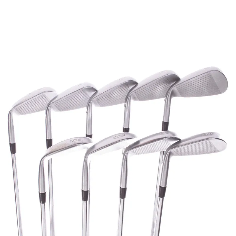 Mizuno JPX 900 Hot Metal Steel Men's Right Hand Irons 4-SW AW 1* Flat Stiff - Project X 6.0