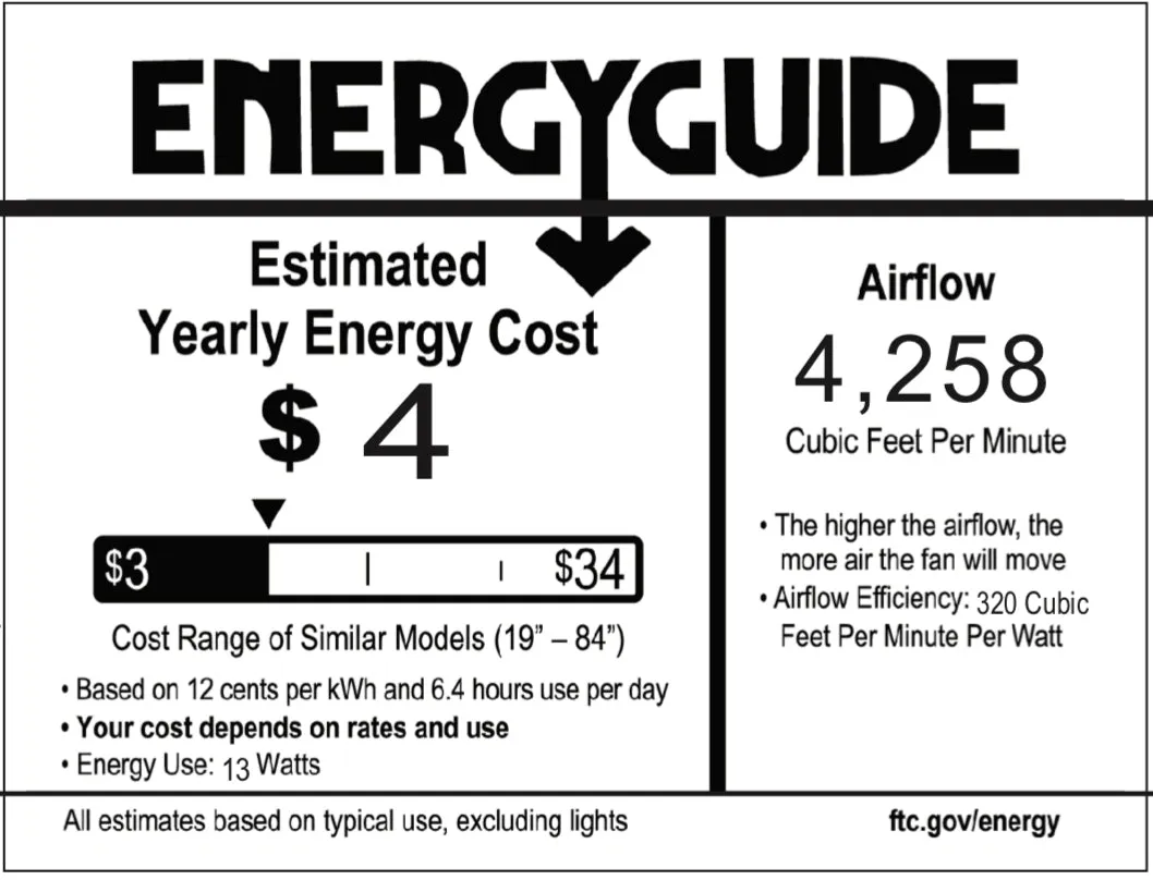 Modern Forms FH-W1811-54 Aviator 54" Flush Mount Ceiling Fan