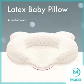 MOOB Baby Anti-Flathead Latex Pillow