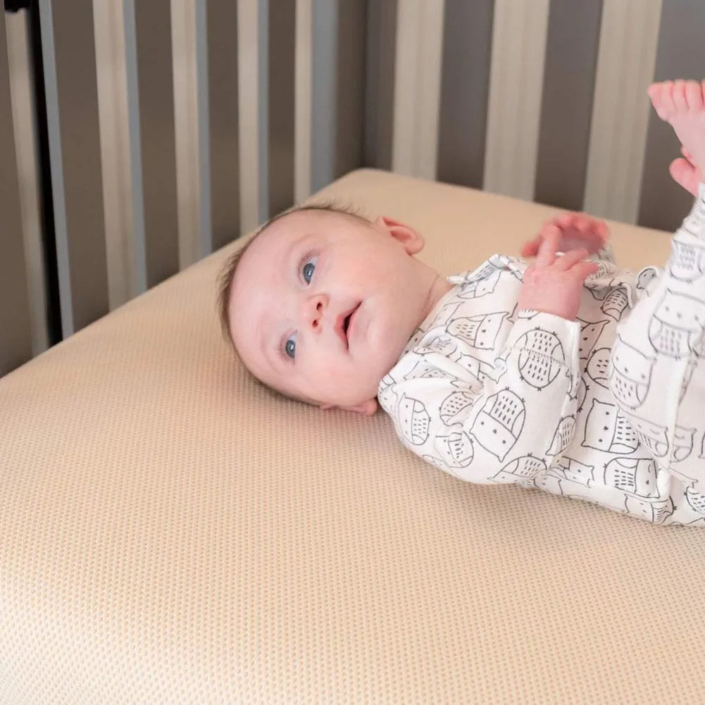 Naturepedic Organic Breathable 2-Stage Baby & Toddler Crib Mattress