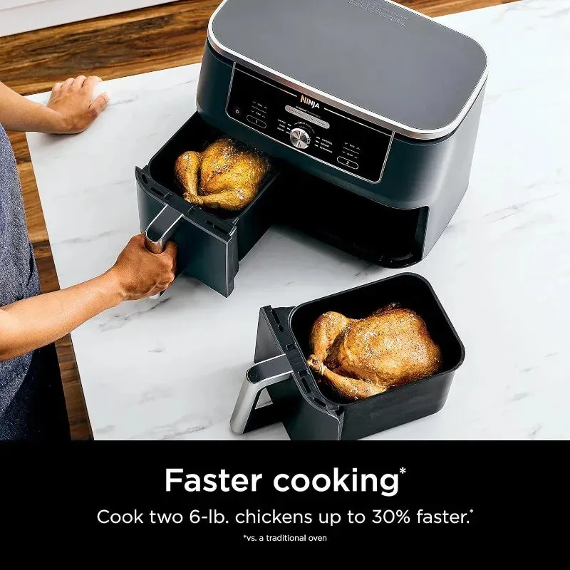 Ninja 10-Quart 6-in-1 Dual XL 2-Basket Air Fryer