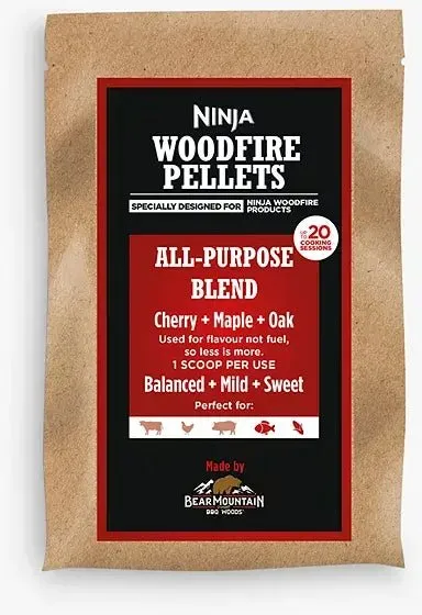 Ninja XSKOGAPBPL2UK Woodfire Pellets All-Purpose Blend Pack 900g