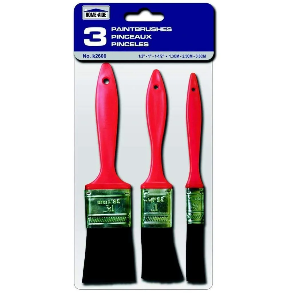 Paint Brushes Set Of 3