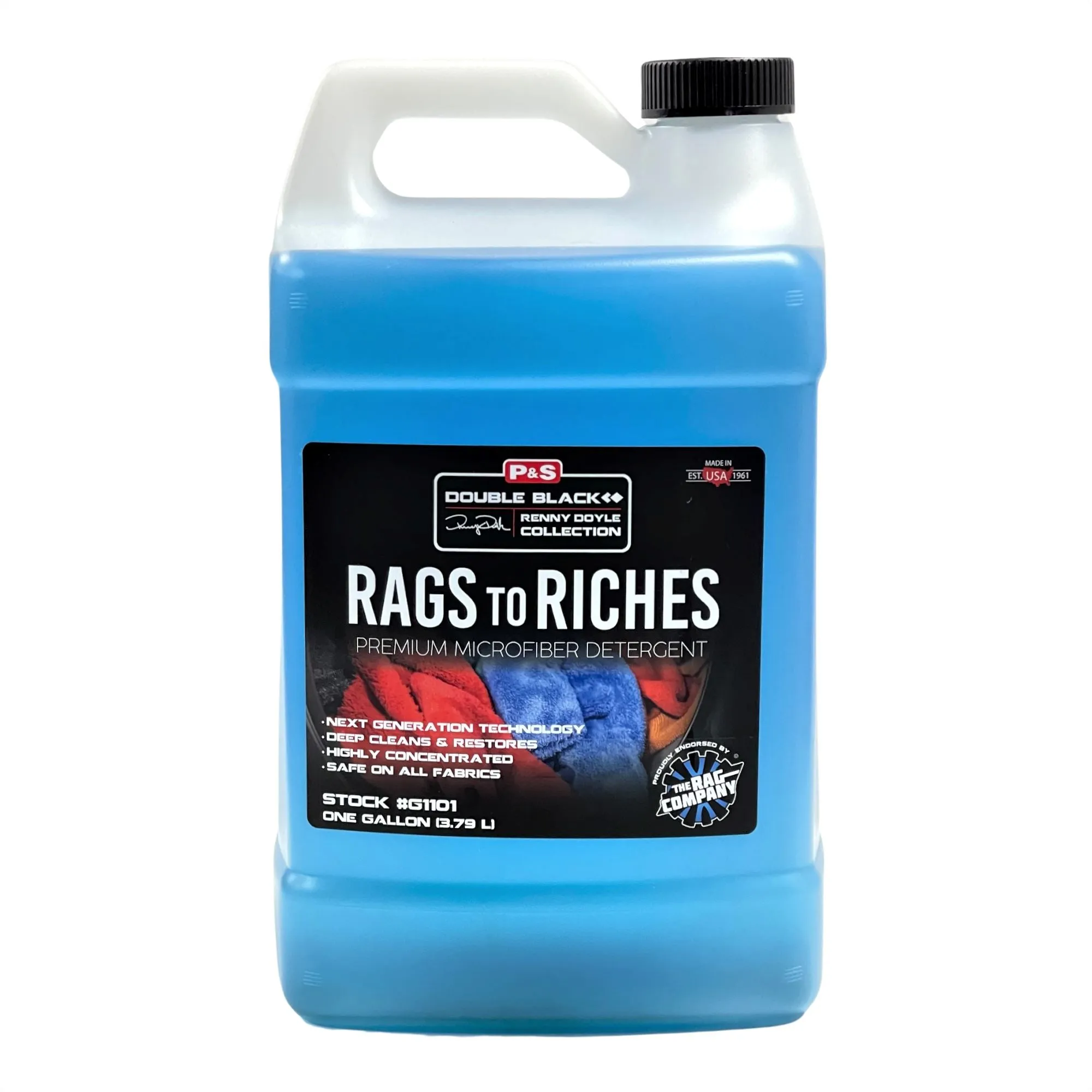 P&S Rags to Riches Premium Microfiber Towel Soap