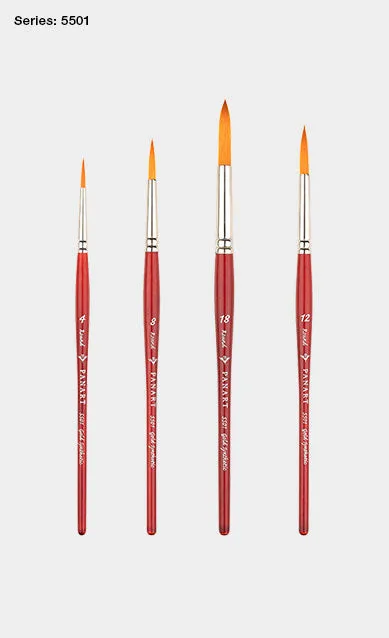 PANART CAMPUS SYNTHETIC ROUND SH BRUSH 501-12