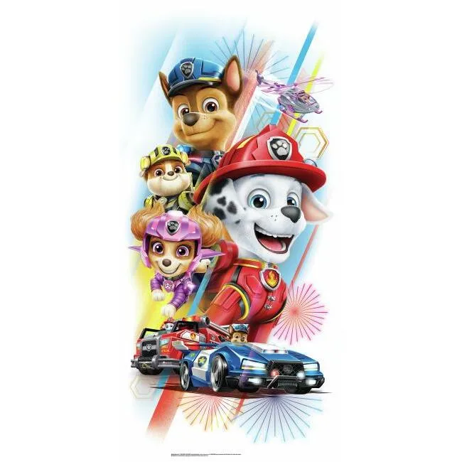 Paw Patrol Movie Peel And Stick Giant Wall Decals