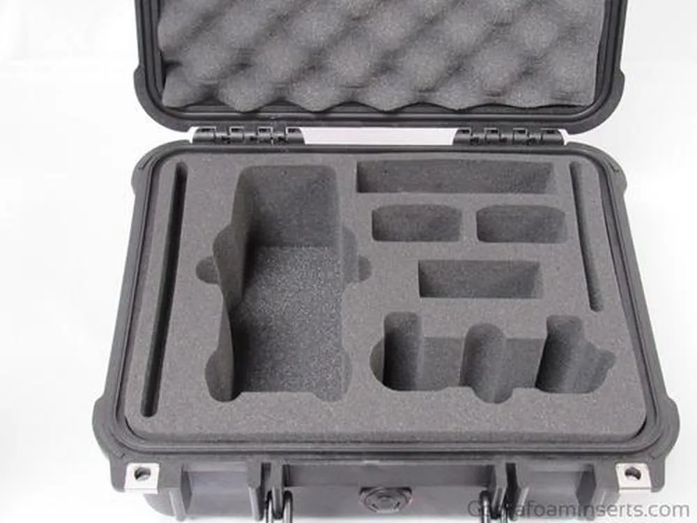 Pelican Case 1400 Replacement Foam Insert for DJI Mavic 2 Drone (Foam Only)