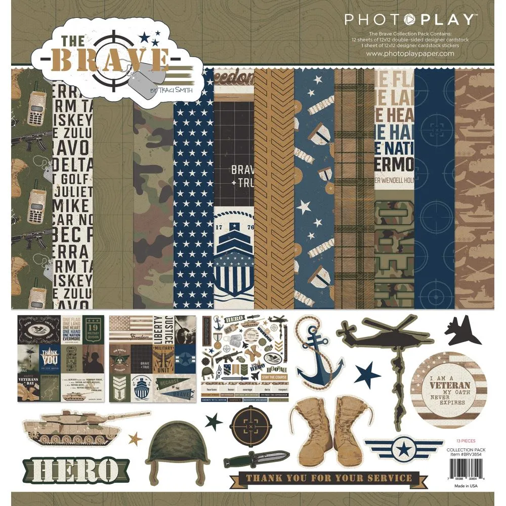 PhotoPlay Collection Pack 12" x 12" - The Brave*