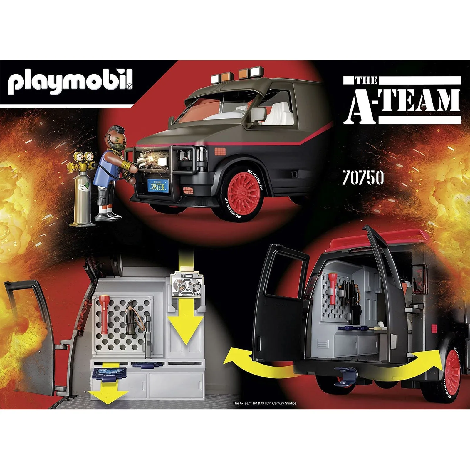 Playmobil The A-Team Van 70750