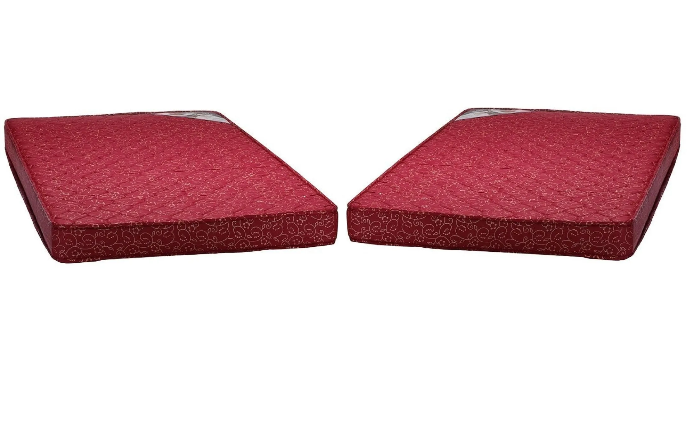 PumPum Combo Pack of 2 HD Foam Mattress (Single Size - 72 X 30 X 3 Inch)