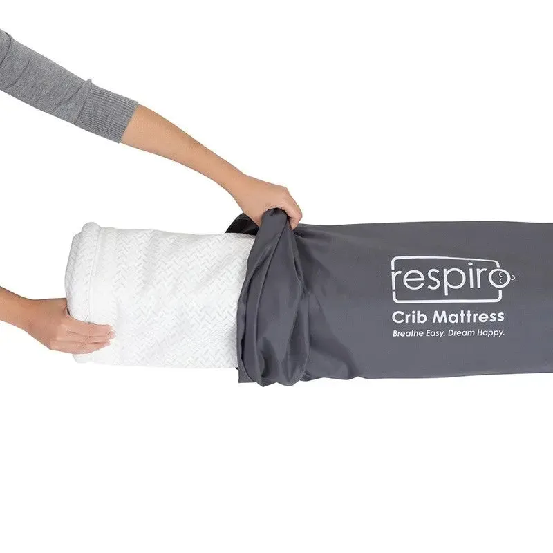 Respiro™ Crib Mattress-Warm White