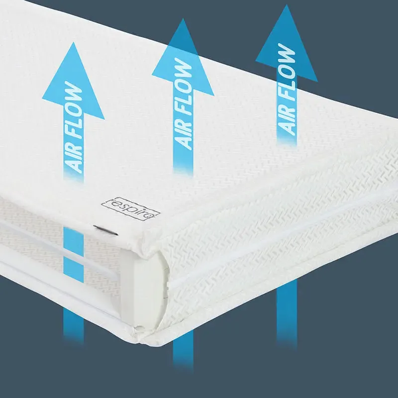 Respiro™ Crib Mattress-Warm White