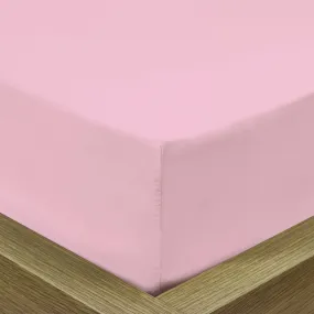 Rest Super Soft Single Flat Sheet 160x220cm-Pink