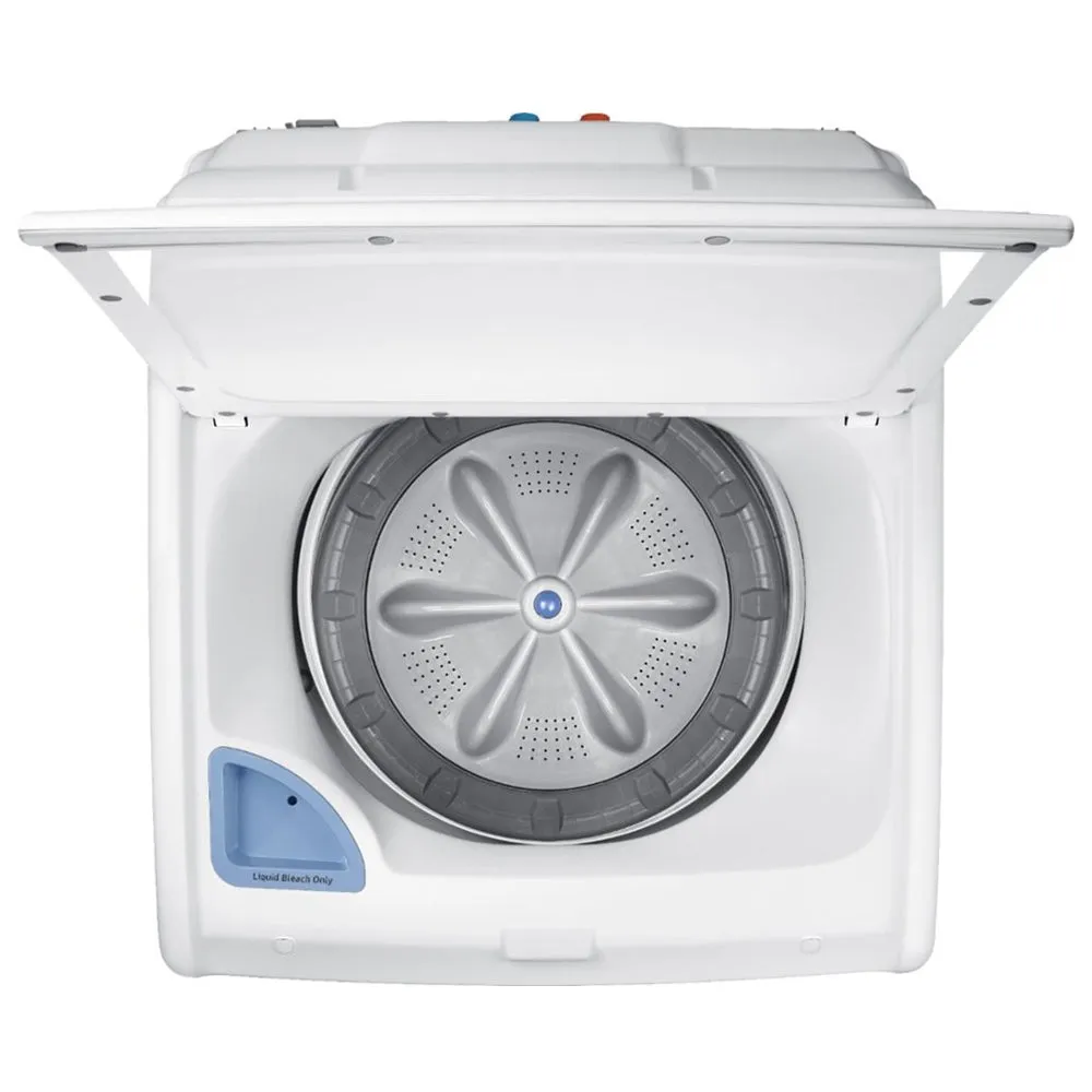 Samsung - 4.5 cu. ft. Top Load Washer with Self Clean - White