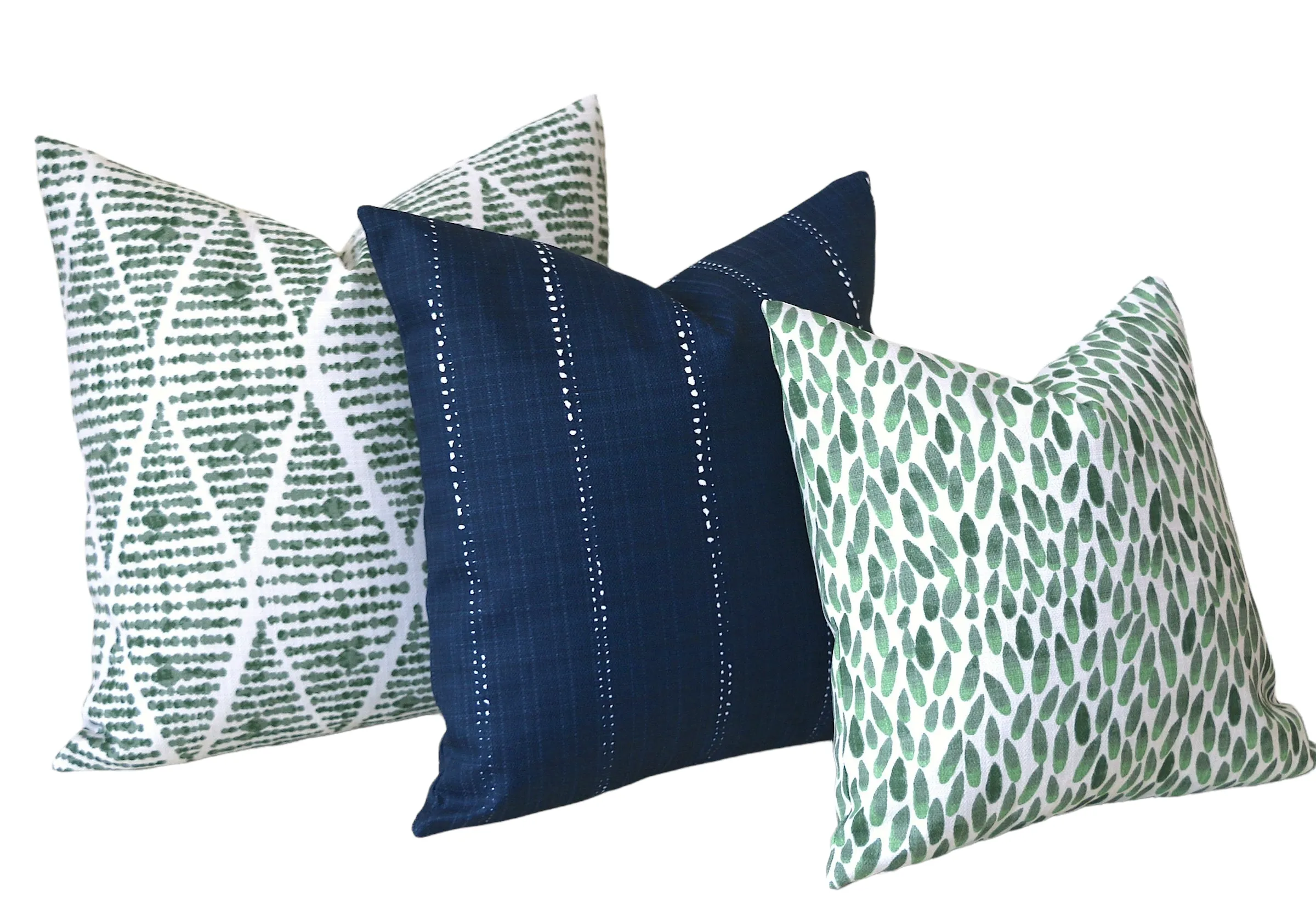 Santa Cruz Collection: Tropical Pillow Covers / Palm Leaf Pillow Covers / Boho Outdoor Pillow Covers / Banana Leaf Pillow Cover