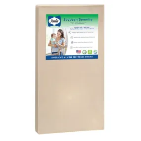 Sealy Nature Couture Soybean Serenity Crib and Toddler Mattress