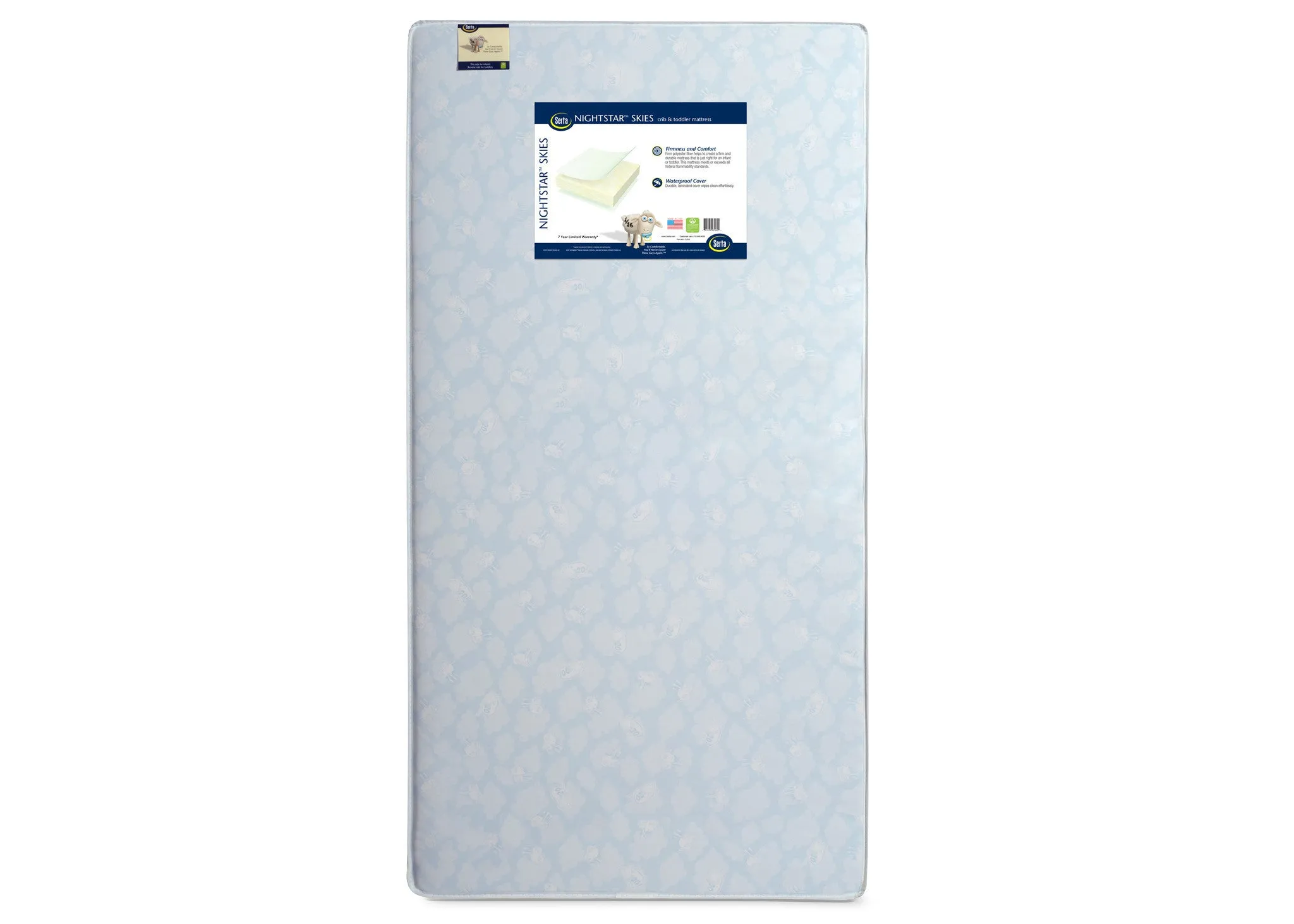 Serta Nightstar™ Skies Crib & Toddler Mattress