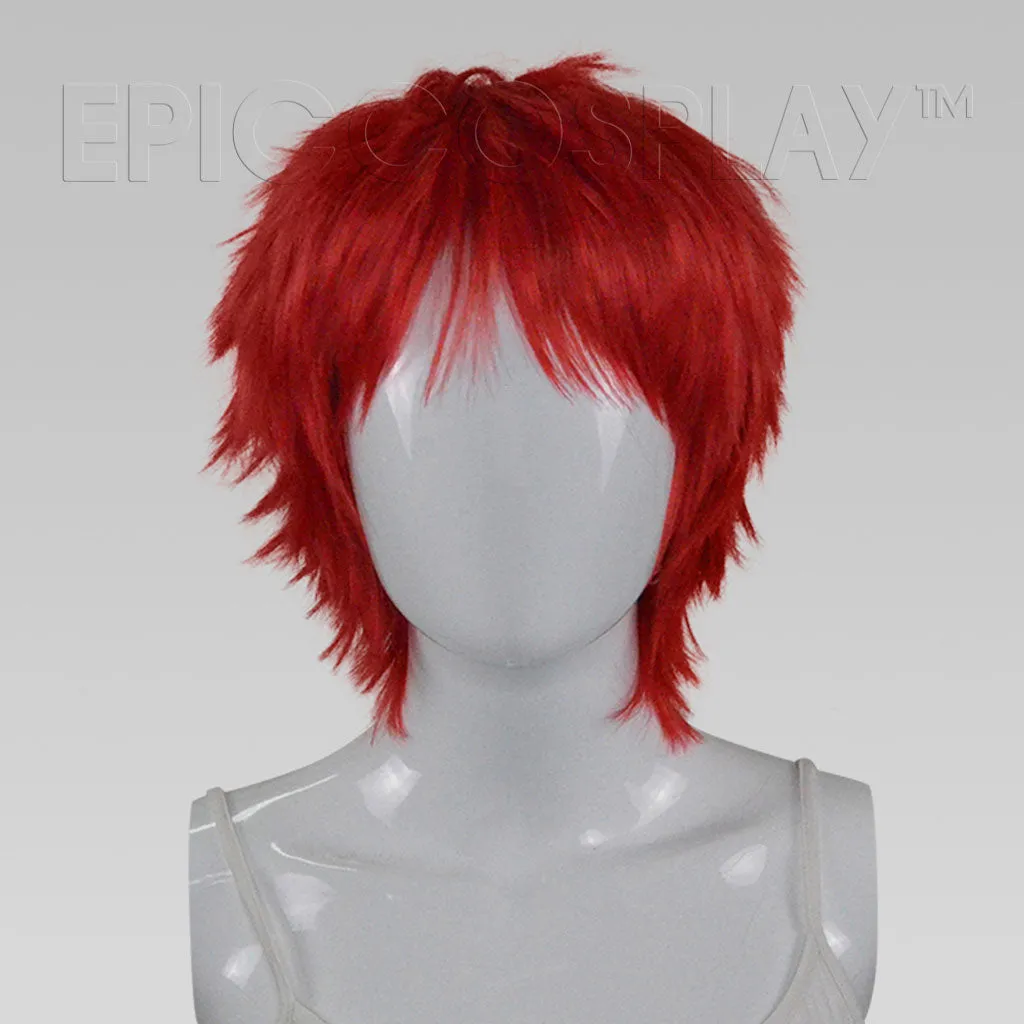 Signature - Red Short Mullet Wig